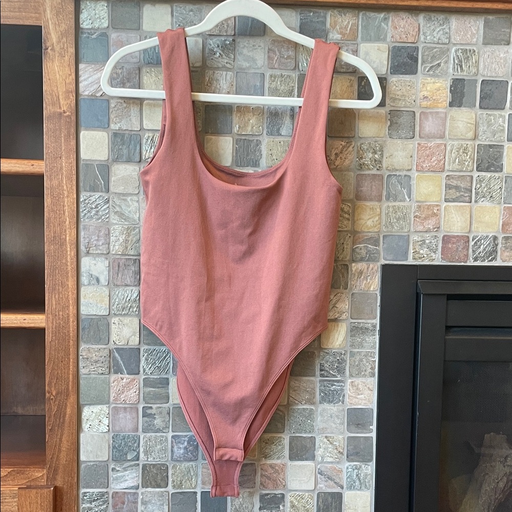 Pink Tank Bodysuit